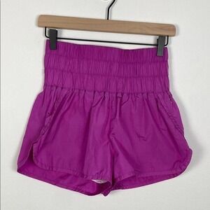 Free People Movement The Way Home Shorts Athleisure‎ Colorful Running Women's M